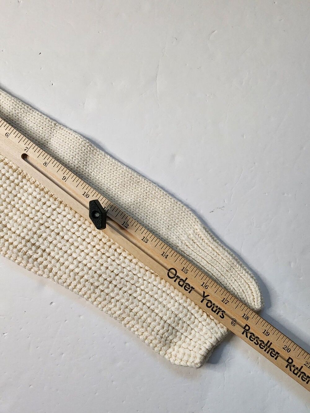 Topshop Cream Knitted Roll Neck Sweater Womens 4-6 Cream Mixed Stitch - Picture 4 of 7